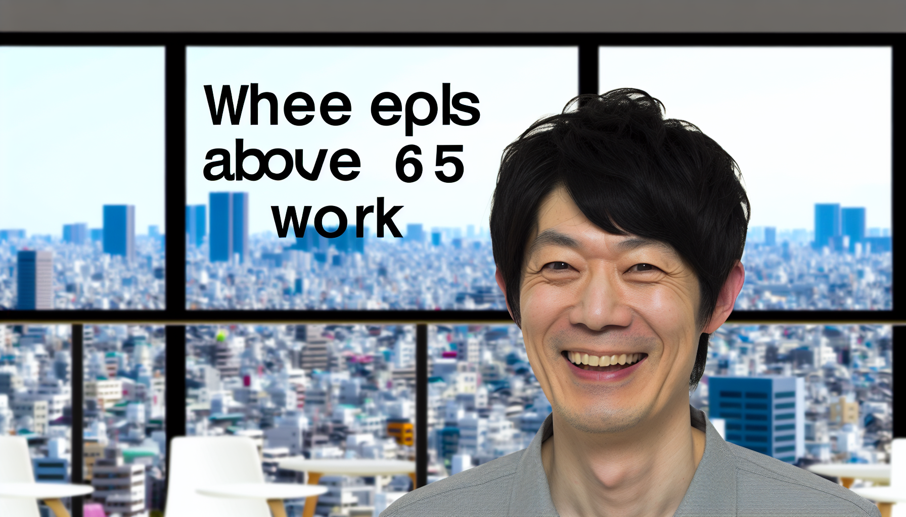 65歳以上でも!仕事探しのコツと求人